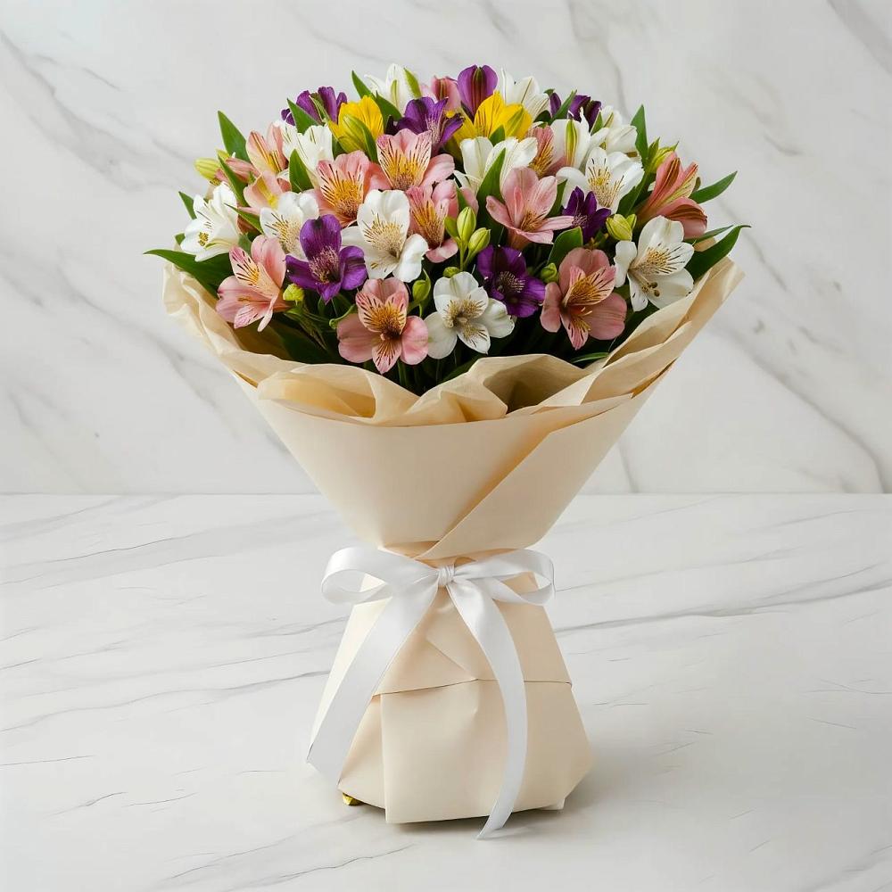 Букет цветов из: Альстромерии в Чердаклах