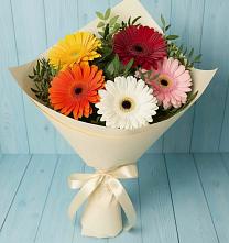 Букет цветов из:  Герберы в Чердаклах