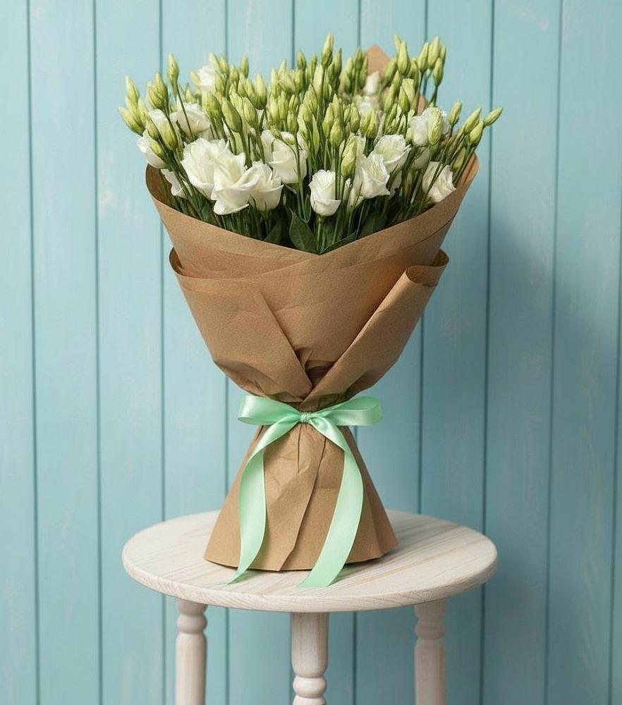 Букет цветов из: Лизиантусы в Чердаклах