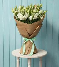 Букет цветов из:  Лизиантусы в Чердаклах