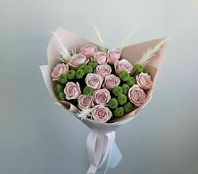 Букет цветов из:  Розы и Хризантемы в Чердаклах