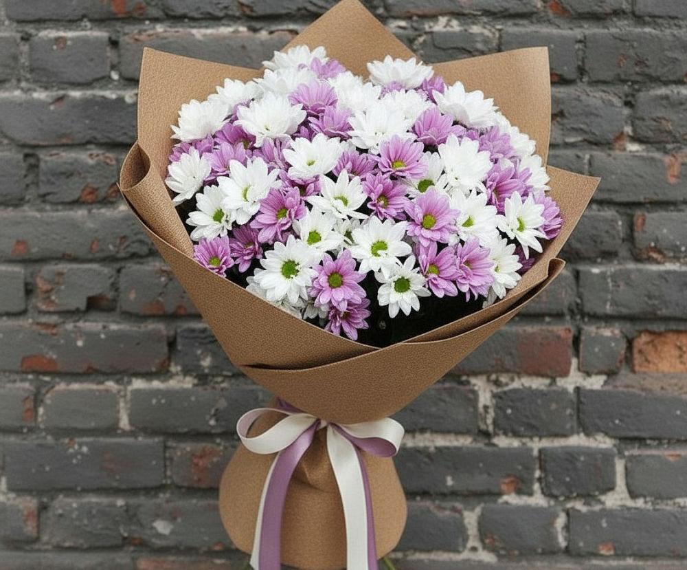 Букет цветов из: Хризантемы в Чердаклах