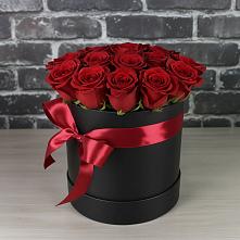 Цветочная композиция из Розы в шляпной коробке #REPLACE_PRED# Чердаклах