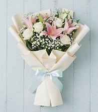 Букет цветов из:  Лилии в Чердаклах