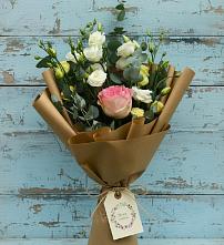 Букет цветов из:  Розы и Лизиантусы #REPLACE_PRED# Чердаклах